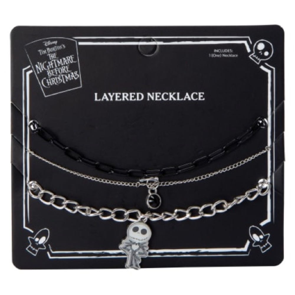 Nightmare before Christmas layered necklace!💀